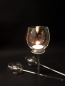 Preview: Stecklicht aus hitzebeständigem Borosilikatglas.