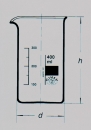 Becherglas     50 ml hohe Form mit Ausguß und Teilung, ISO 3819, DIN 12 331